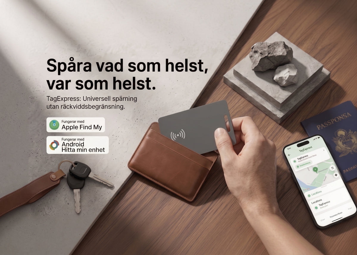 Byggd för att aldrig tappa bort något