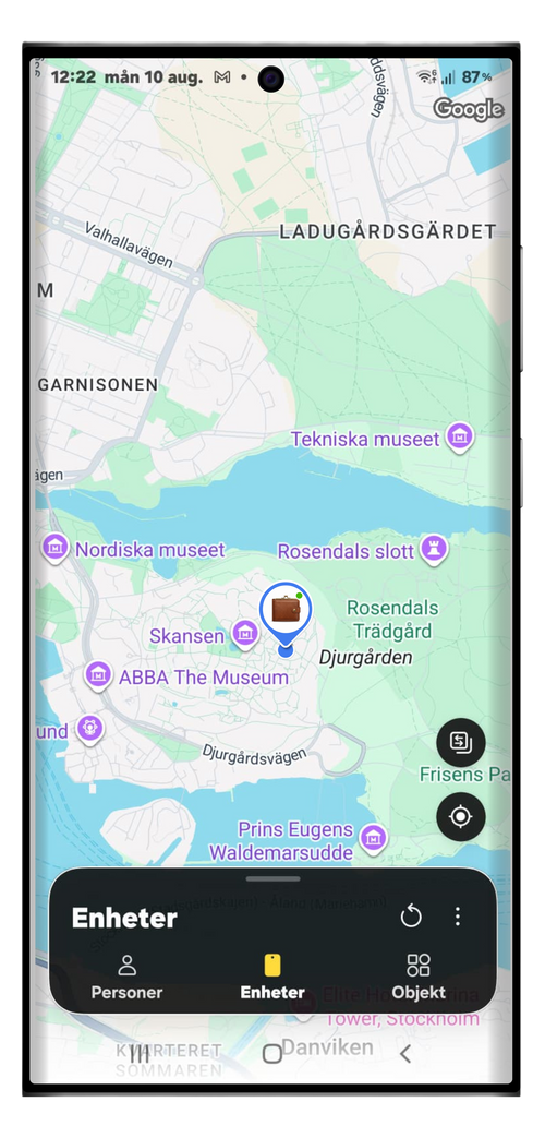 Samma trygghet, byggt på Googles nätverk